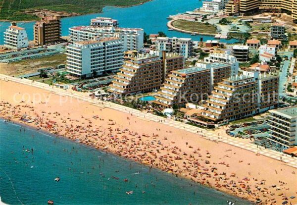 Rosas Costa Brava Cataluna Santa Margarita Strand