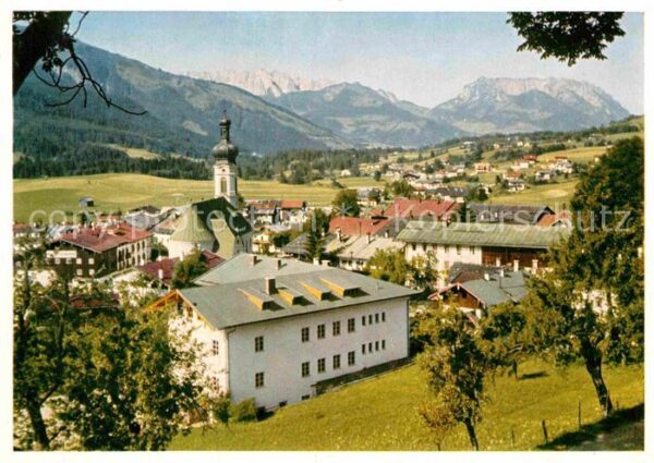 Reit Winkl Panorama Kaisergebirge