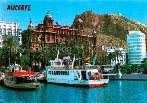 Alicante Hafen Castillo