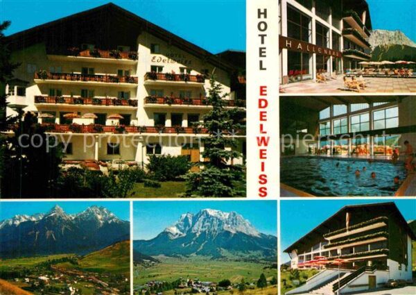 Lermoos Tirol Hotel Edelweiss Hallenbad Sonnalm