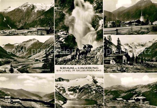 Krimml Tauernhaus Achental Gerlosplatte Zittau
