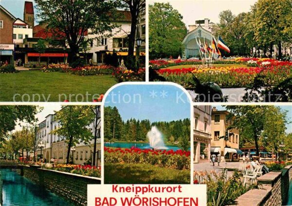 Bad Woerishofen Parkanlagen Kurpromenade