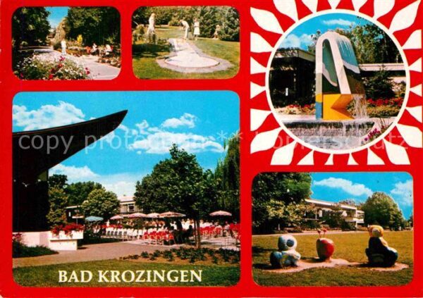 Bad Krozingen Kurpark Konzerthalle Schwimmbad Minigol