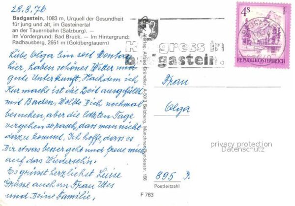 Badgastein Bad Bruck Radhausberg Goldbergtauern – Bild 2
