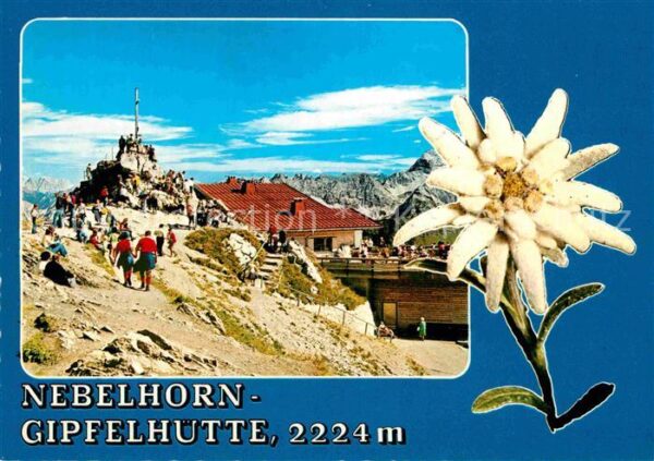 Nebelhorn Gipfelhütte Hochvogel