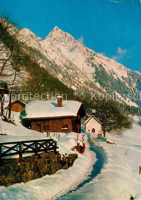 Gerstruben Höfats Winterlandschaft