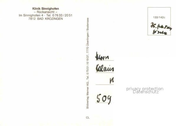 Bad Krozingen Klinik Sinnighofen – Bild 2