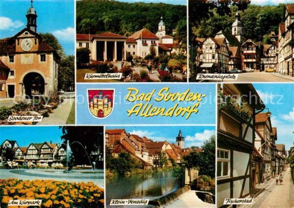 Allendorf Bad Sooden Soodener Tor Kurpark Klein Venedig Fisc
