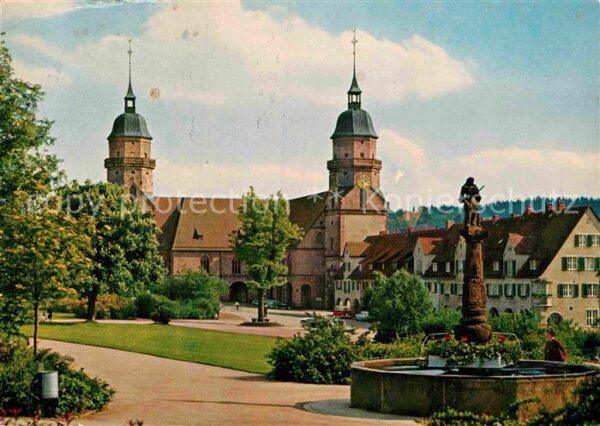 Freudenstadt Marktplatzanlagen Stadtkirche