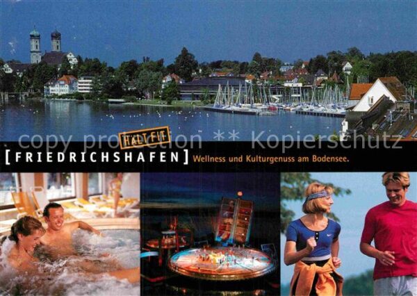 Friedrichshafen Bodensee Bootshafen Schwimmbad