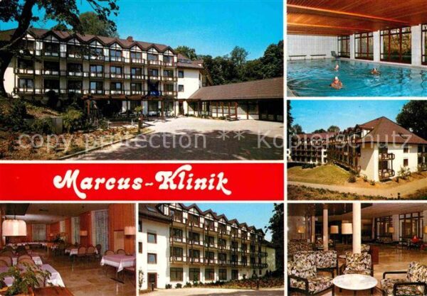 Bad Driburg Marcus Klinik Schwimmbad Speisesaal Emp