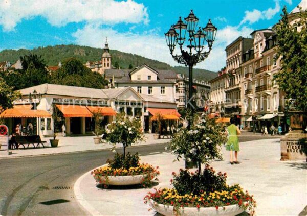 Baden-Baden Goetheplatz Stiftskirche