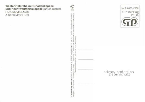 Moetz Wallfahrtskirche Gnadenkapelle Nachtwal – Bild 2