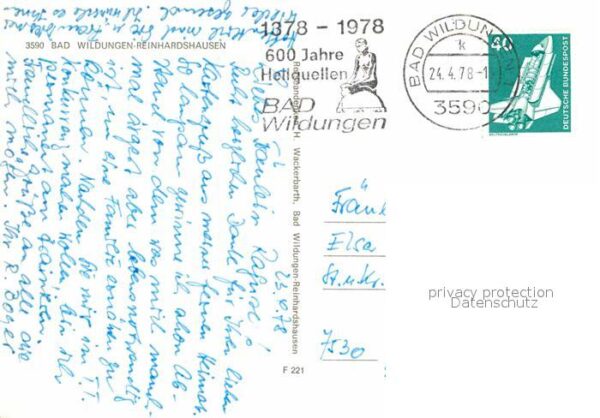 Bad Wildungen Reinhardsquelle Trink Wandelhalle – Bild 2