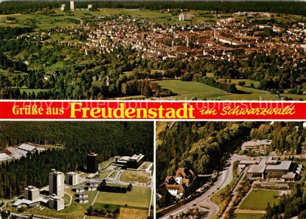 Freudenstadt Fliegeraufnahme Panoramen
