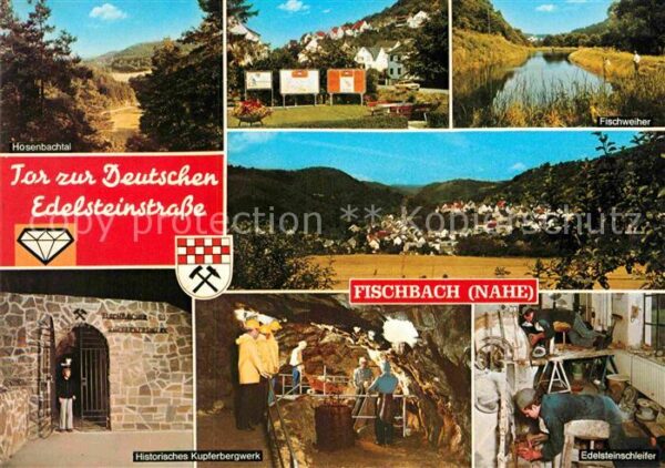 Fischbach Nahe Hosenbachtal Fischweiher Edelsteinschle