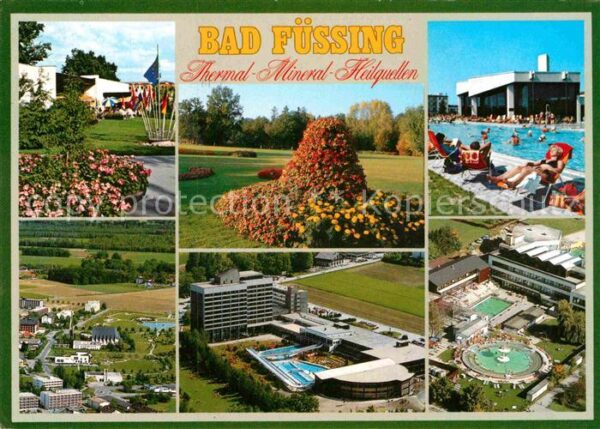 Bad Fuessing Fliegeraufnahme Thermal Mineral Heilque