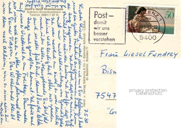 Ehrenbreitstein Diehl Hotel Rheinterrasse – Bild 2