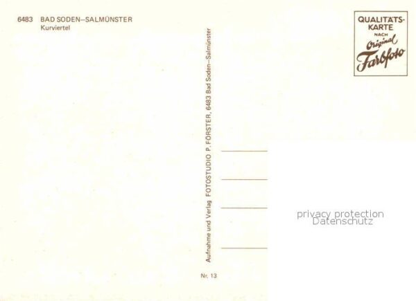 Bad Soden-Salmuenster Kurviertel – Bild 2