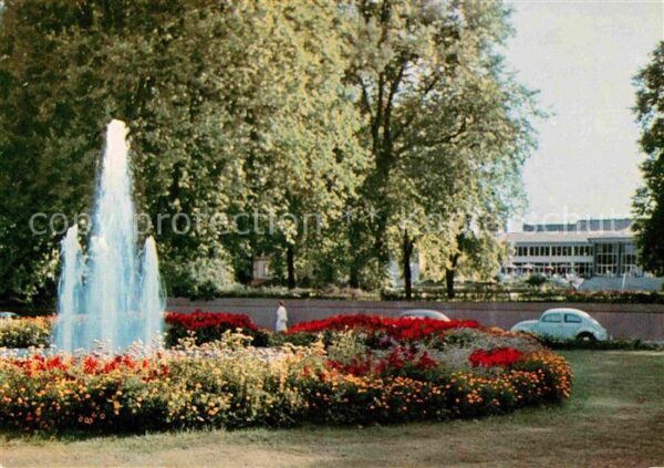 Bad Homburg Kurhaus Springbrunnen