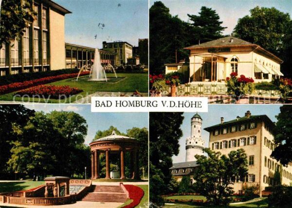 Bad Homburg Kurklinik Wandelhalle Trinkhalle Spring