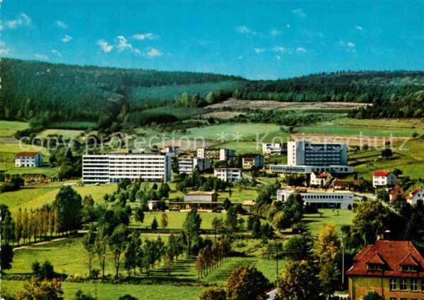 Bad Soden-Salmuenster Kurviertel Parksanatorium Knappschaftss