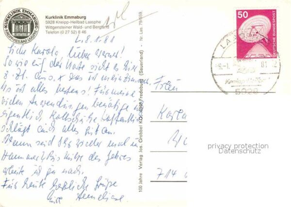 Laasphe Kurklinik Emmaburg – Bild 2