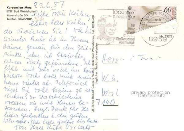 Bad Woerishofen Kurpension Merz – Bild 2