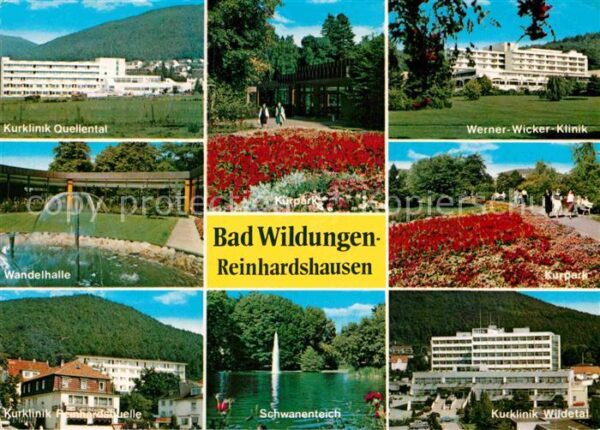 Bad Wildungen Reinhardshausen Kurklinik Quellental Wa