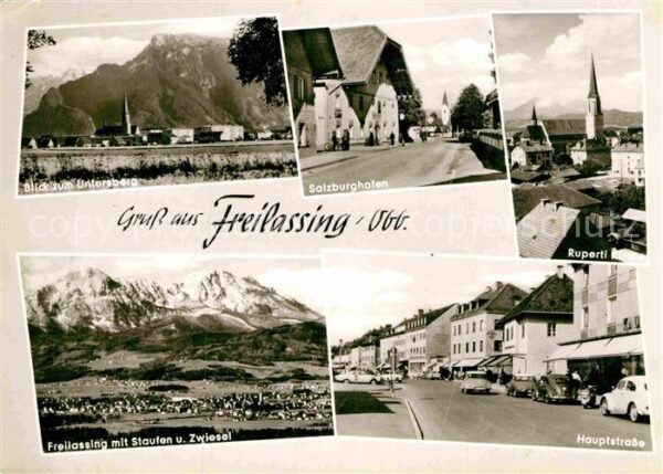 Freilassing Untersberg Staufen Zwiesel Salzburghofe