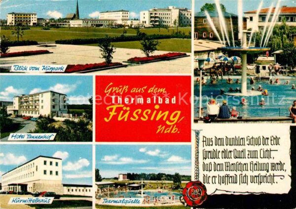 Fuessing Bad Thermalbad Kurpark Hotel Tannenhof Kurm