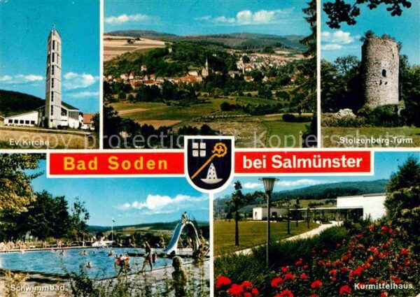 Bad Soden-Salmuenster Evangelische Kirche Stolzenberg Turm Ku