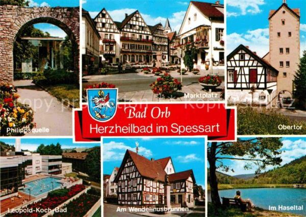 Bad Orb Marktplatz Obertor Leopold Koch Bad Has