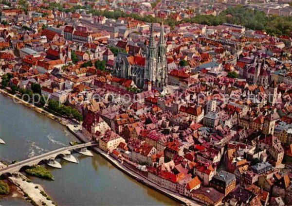 Regensburg Fliegeraufnahme