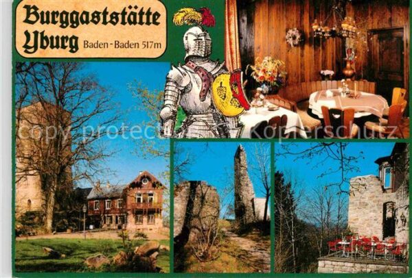Baden-Baden Burggaststätte Yburg