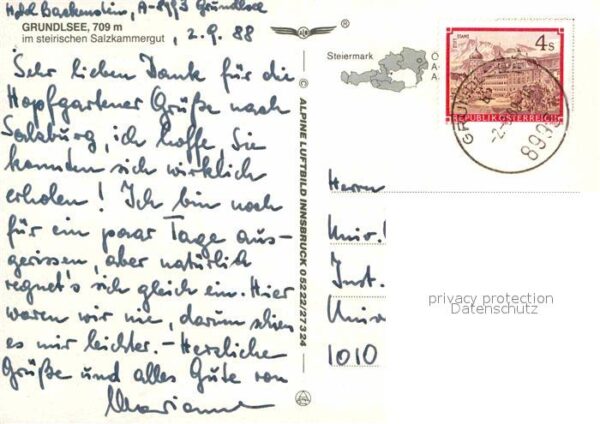 Grundlsee Steiermark Fliegeraufnahme – Bild 2