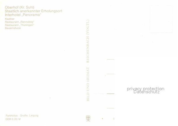 Oberhof Thueringen Interhotel Panorama – Bild 2