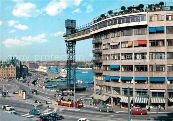 Stockholm Katarinahissen Skeppsbron