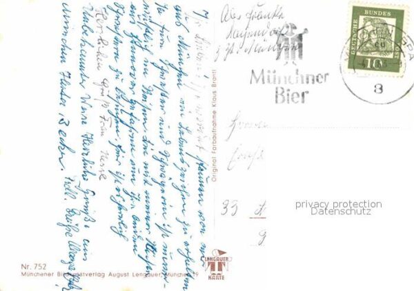 Muenchen Fliegeraufnahme Isarpartie – Bild 2