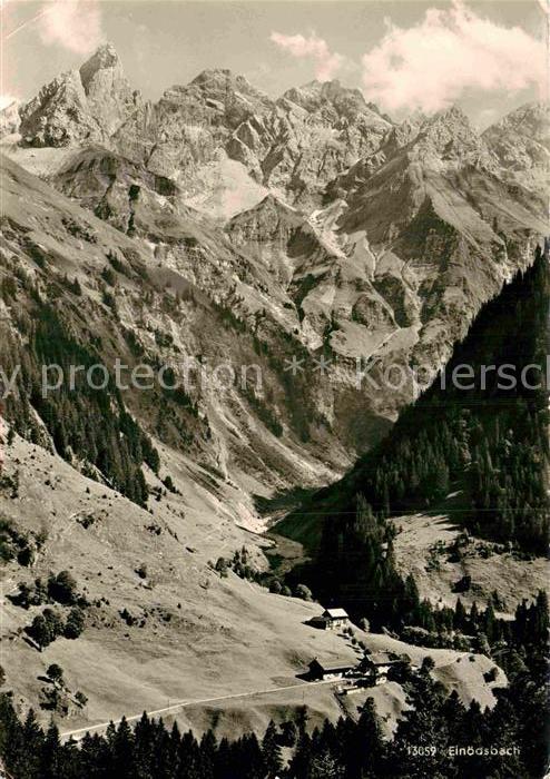 Einoedsbach Mädelegabelgruppe Oberstdorf