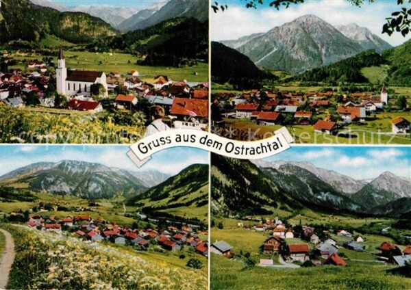 Ostrachtal Hindelang Bad Oberdorf Vorderhindelang