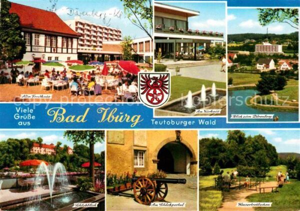 Bad Iburg Altes Forsthaus Dorenberg Kurhaus Schlo