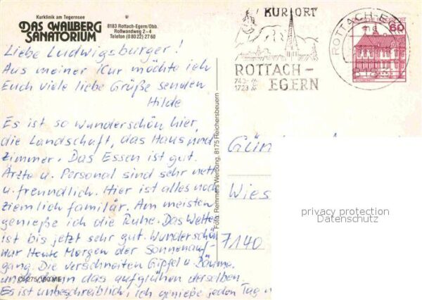 Rottach-Egern Wallberg Sanatorium – Bild 2