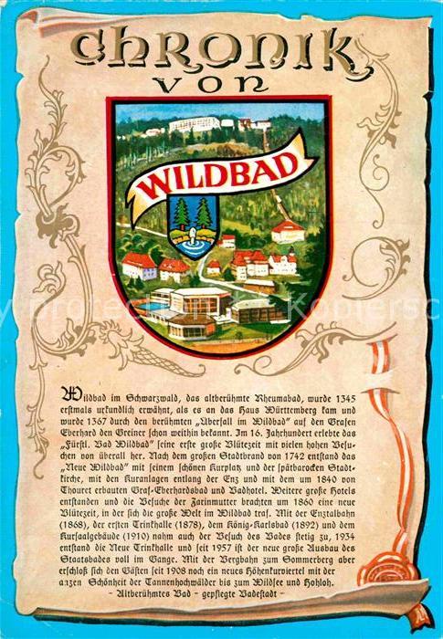 Wildbad Schwarzwald Chronik