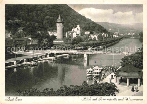 Bad Ems Römerquelle Wasserturm