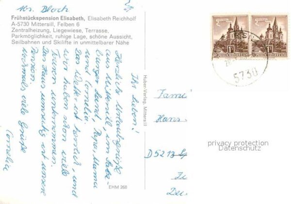 Mittersill Oberpinzgau Frühstückspension Elisabeth – Bild 2