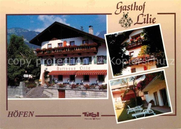 Hoefen Tirol Landgasthof Lilie