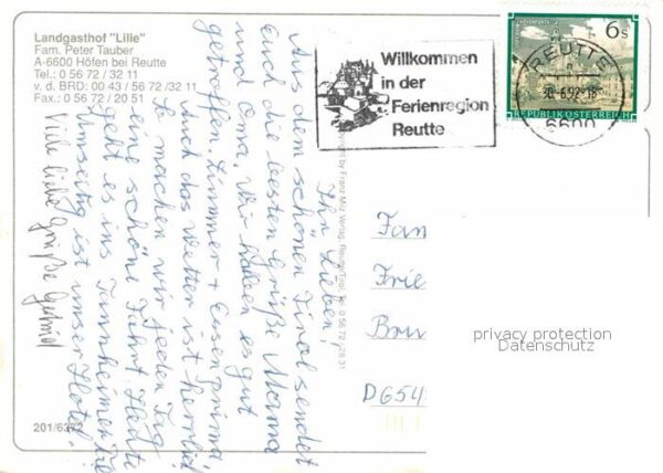 Hoefen Tirol Landgasthof Lilie – Bild 2