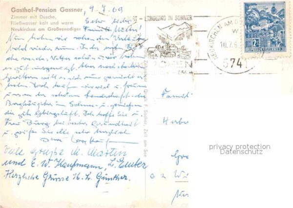 Neukirchen Grossvenediger Gasthof Pension Gassner – Bild 2
