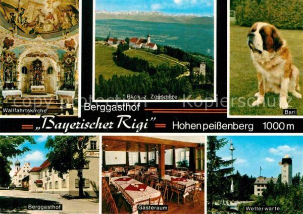 Hohenpeissenberg Terrassencafe Bayerischer Rigi Bari Wet